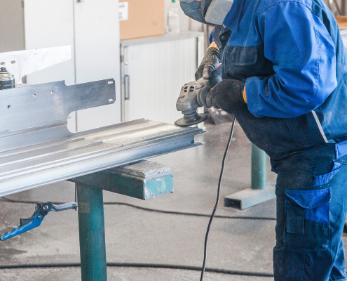metal fabrication on aluminium