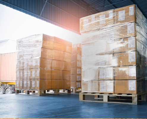 warehouse pallets