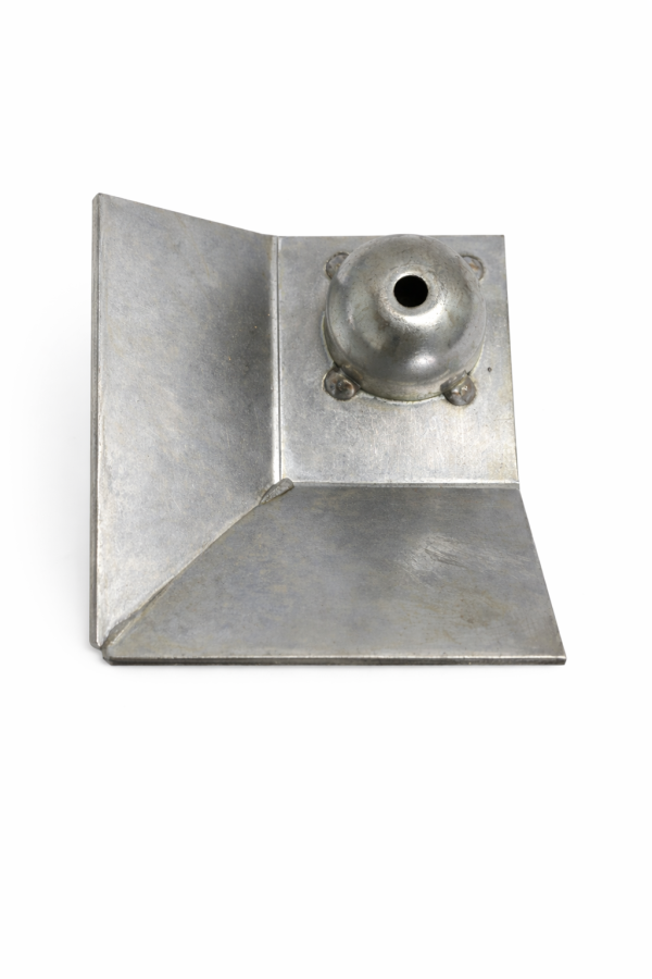 Two-Sided Corner Pallet Feet – KPF84 (118×118 mm Base, 50 mm Height)