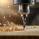 cnc drilling on wood
