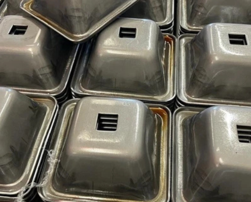 Steel pallet feet collection