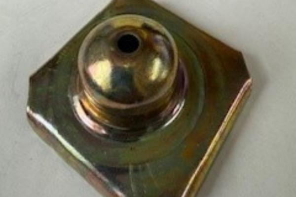 Steel Nesting Plug – KPF134 (62×62 mm, 38 mm Height, 60 mm Box Section)