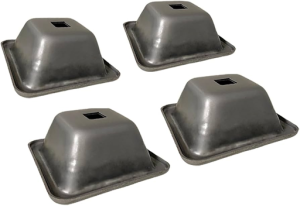 different shapes of pallet feet