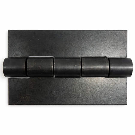 weldable butt hinge 75mm