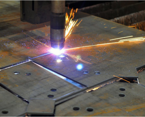plasma cutting process