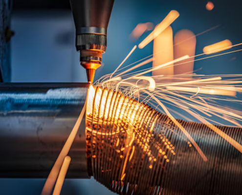 laser cutting process