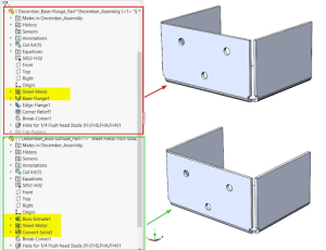 CAD software of metal bracket