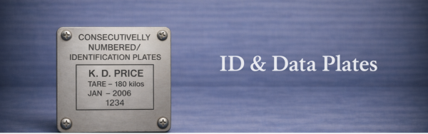 ID & Data Plates