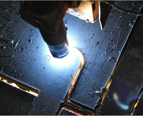 dross in laser cutting