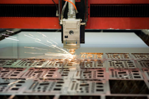 laser cutting process