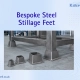 bespoke-steel-stillage-feet-in-different-sizes-for-custom-frames