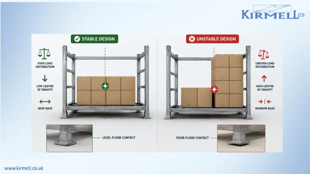 stillage-stability-comparison-showing-load-distribution-gravity-and-floor-contact