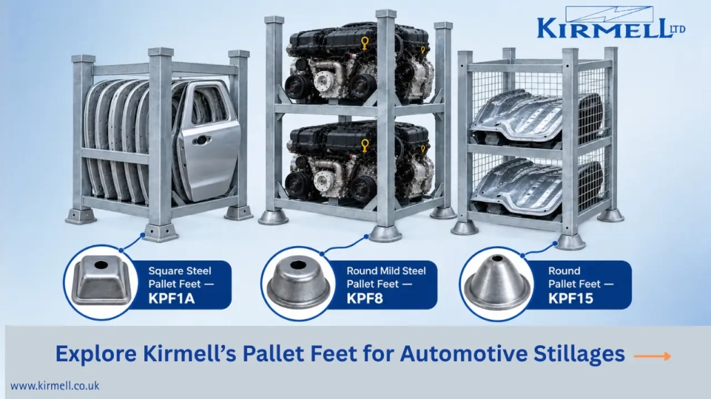 kirmell-pallet-feet-for-automotive-steel-stillages