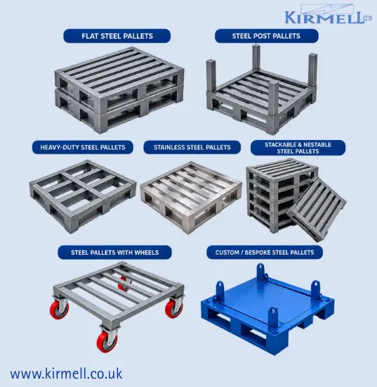 types-of-steel-pallets