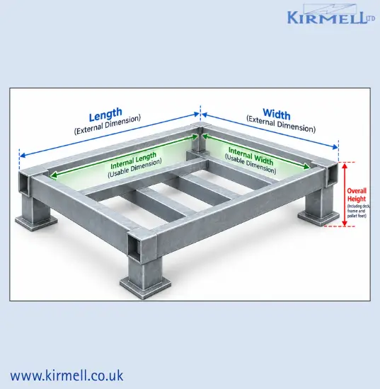steel-pallet-internal-external-dimensions-custom-sizing