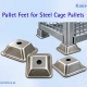 kirmell-square-steel-pallet-feet-for-steel-cage-pallets